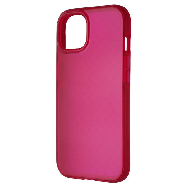Tech21 Evo Check Series Flexible Gel Case for Apple iPhone 13 / 14 - Dark Pink