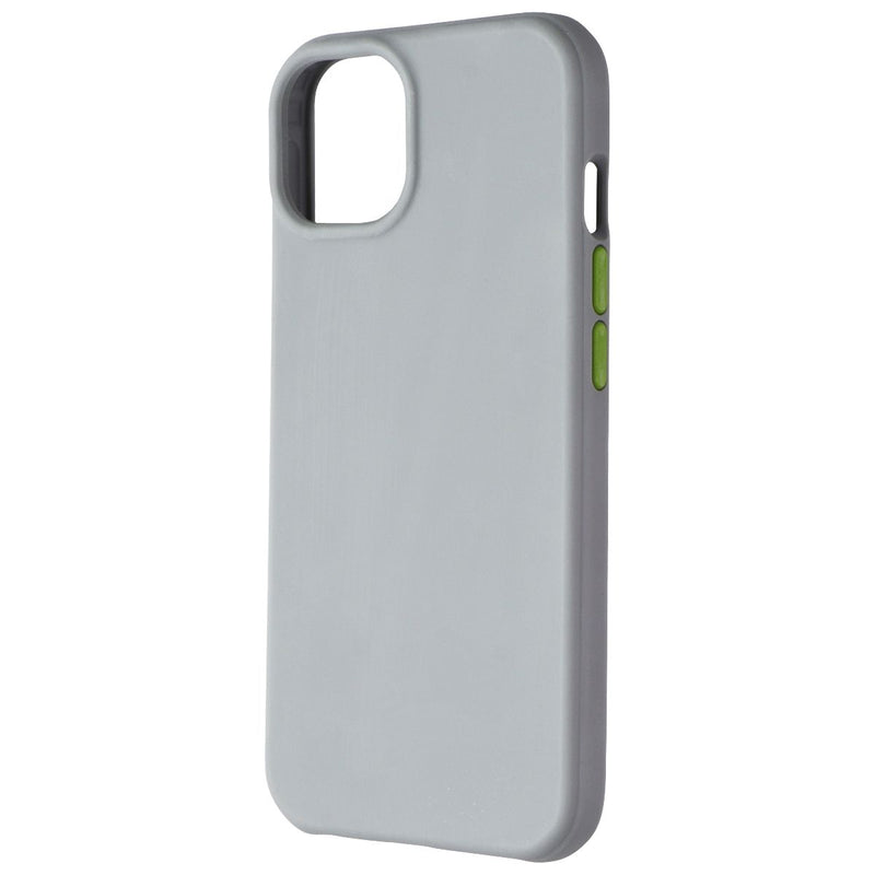 Tech21 EcoSlim Series Soft Case for Apple iPhone 13 - Gray/Lime