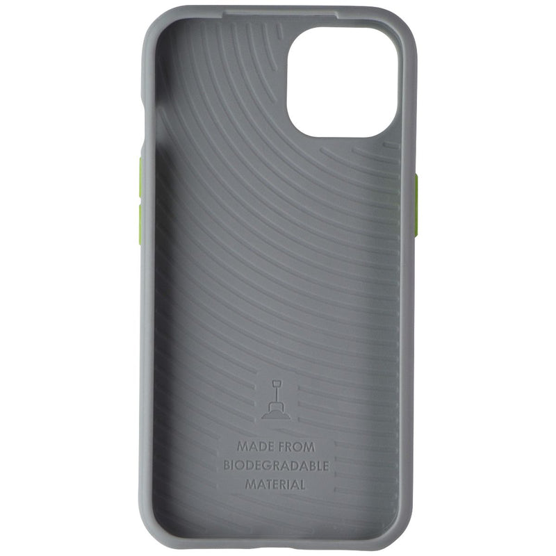 Tech21 EcoSlim Series Soft Case for Apple iPhone 13 - Gray/Lime