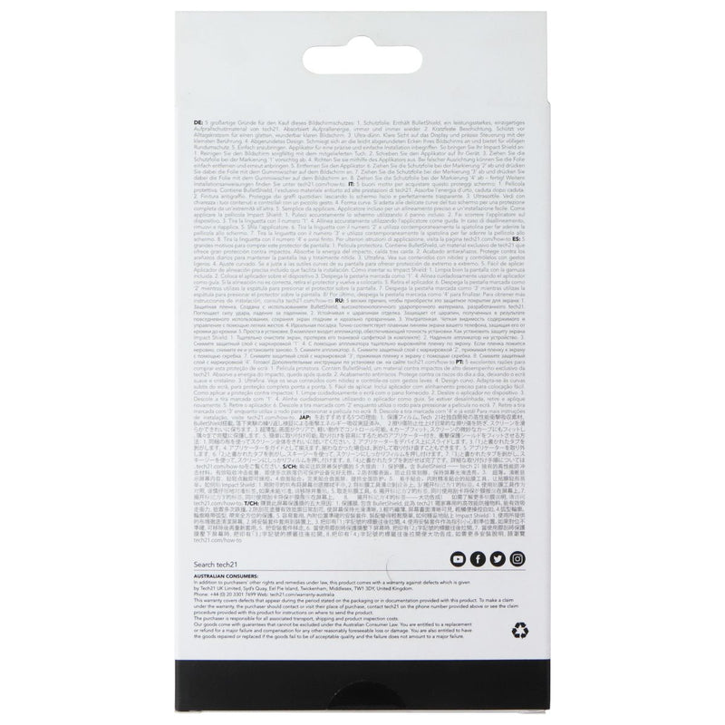 Tech21 Impact Shield Screen Protector for Samsung Galaxy S10+