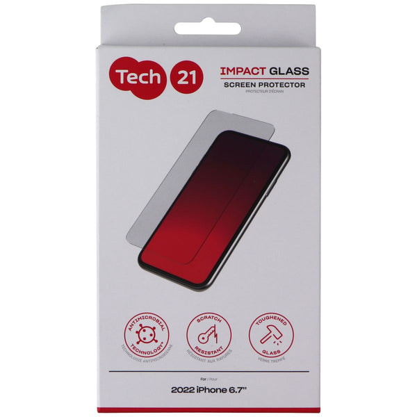 Tech21 Impact Glass Screen Protector for Apple iPhone 14 Plus - Clear