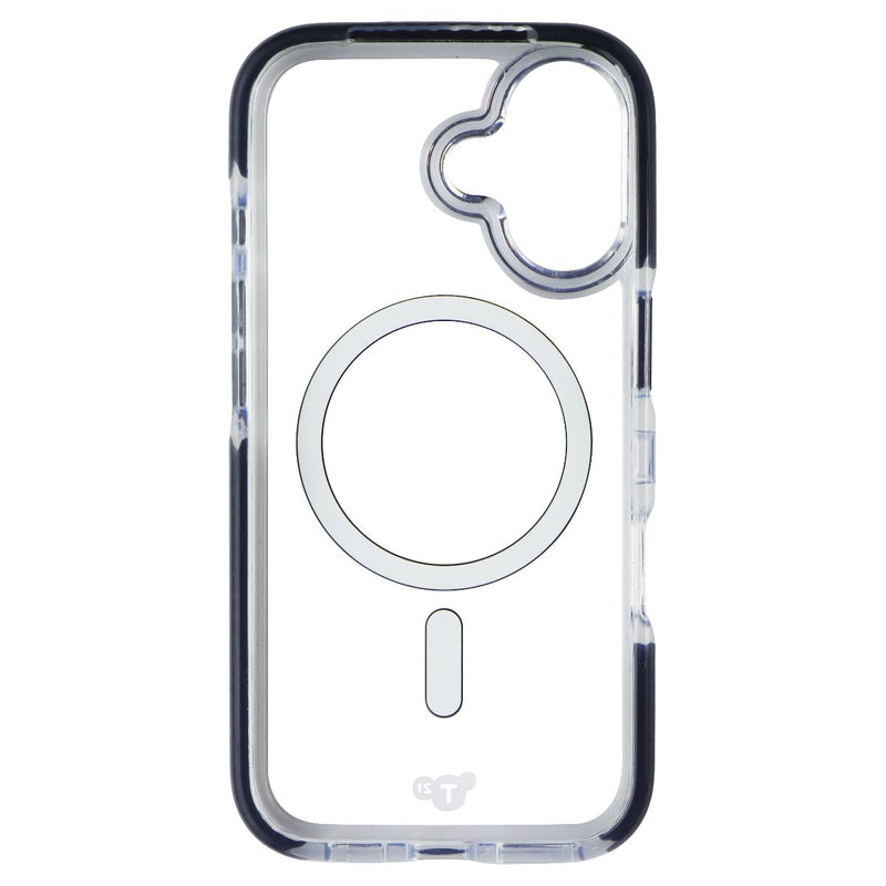 Tech21 EvoCrystal Case for MagSafe for Apple iPhone 16 - Clear/Black