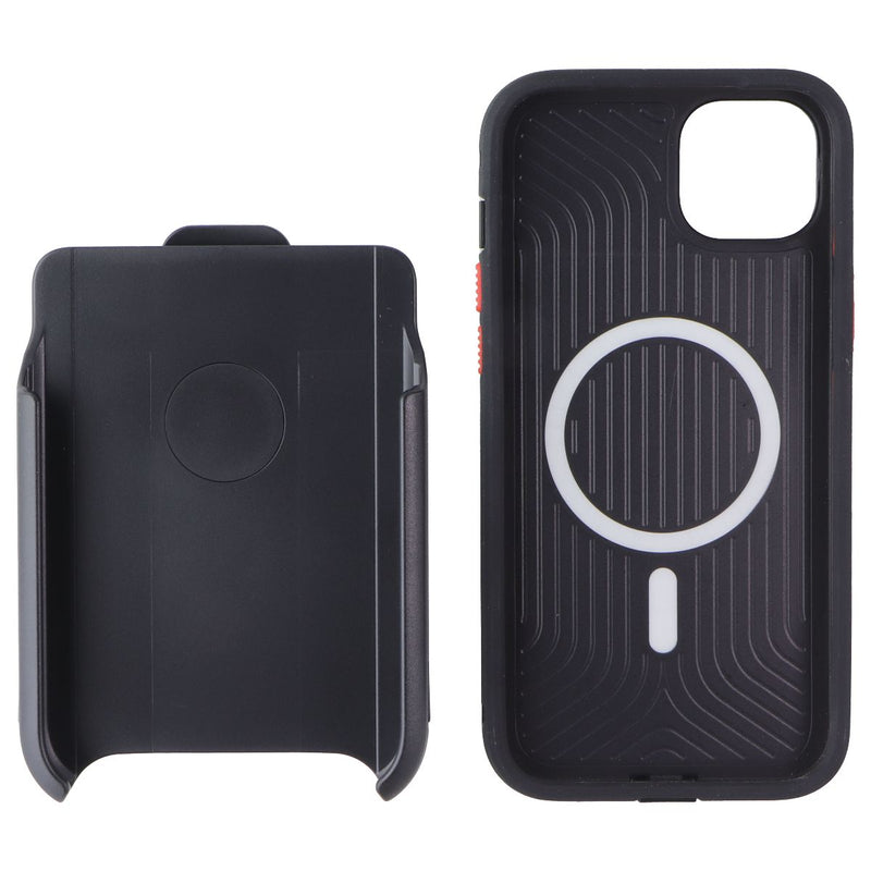 Tech21 EvoMax Case for MagSafe and Holster for Apple iPhone 14 Plus - Black