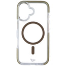 Tech21 EvoCrystal Series Case for MagSafe for Apple iPhone 16 - Clear/Gold