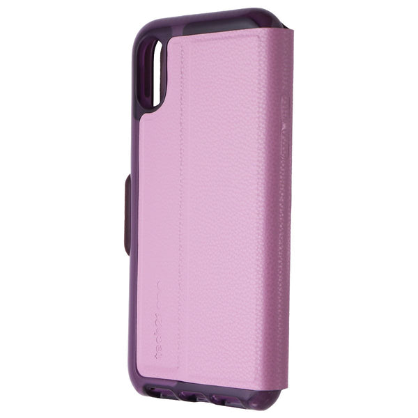 Tech21 EvoWallet Series Protective Case for Apple iPhone Xs/X - Orchid Purple