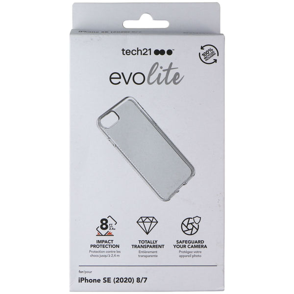 Tech21 EvoLite Series Case for Apple iPhone SE (2020) / 8 / 7 - Clear