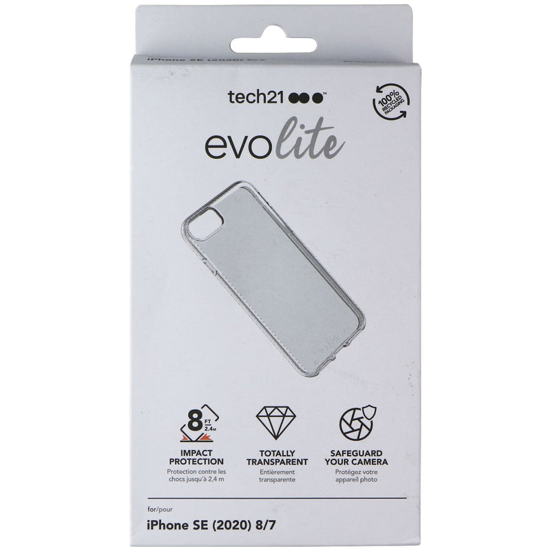 Tech21 EvoLite Series Case for Apple iPhone SE (2020) / 8 / 7 - Clear