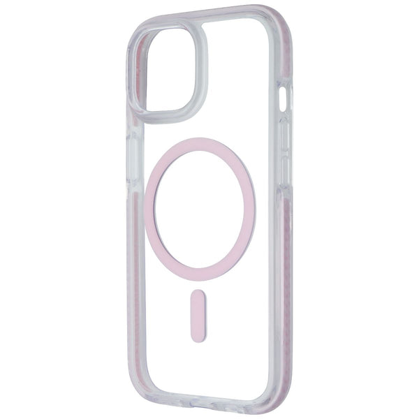 Tech21 EvoCrystal Series Case for Apple iPhone 15 / 14 / 13 - Clear / Pink