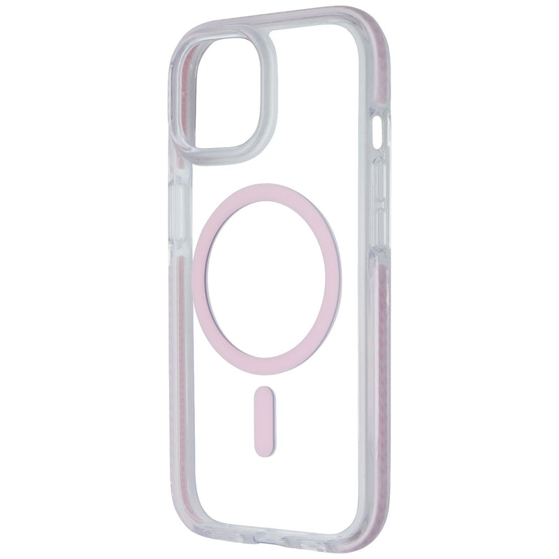 Tech21 EvoCrystal Series Case for Apple iPhone 15 / 14 / 13 - Clear / Pink