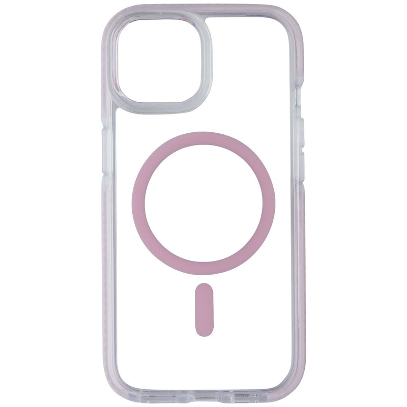 Tech21 EvoCrystal Series Case for Apple iPhone 15 / 14 / 13 - Clear / Pink