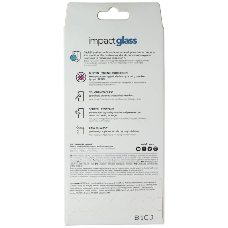 Tech21 ImpactGlass Screen Protector for Apple iPhone 12 Pro Max