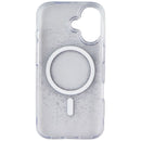 Tech21 Evo Sparkle Series Case for MagSafe for Apple iPhone 16 - Clear/Silver