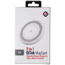 TekYa 15W 3-in-1 QiTek MagSpot Wireless Charger - White