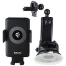 Auto-Tek Smart Charge Car Mount with Qi Charging - Black (UNICHG18774)