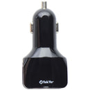 TekYa 38W Dual Port Car Charger Head with USB-C PD - Black