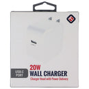TekYa (20W) USB-C Port Wall Charger Adapter with Power Delivery - White