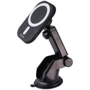 TekYa (15W) MagMount 3-in-1 Magnetic Dash/Vent Mount w/Wireless Charging - Black