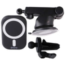 TekYa (15W) MagMount 3-in-1 Magnetic Dash/Vent Mount w/Wireless Charging - Black