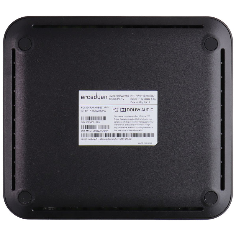 TELUS PikTV Media Box - Black - DISCONTINUED/NO SERVICE*