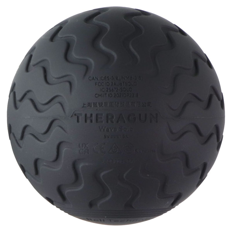 TheraGun Wave Solo Handheld Bluetooth Enabled Massage Ball - Black