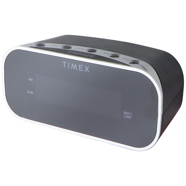 TIMEX Digital Alarm Clock with Battery Backup - Black (T121BX)