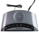 Timex AM/FM Dual Alarm Clock Radio with 1.2-Inch Display and Line-In Jack - Gray