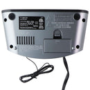 Timex AM/FM Dual Alarm Clock Radio with 1.2-Inch Display and Line-In Jack - Gray