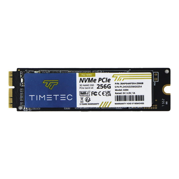 TIMETEC (256GB) NVMe PCIe Gen3 x4 3D NAND Internal Solid State Drive SSD (AS04)
