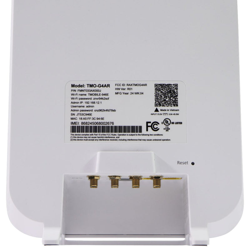 T-Mobile T-Internet 5G Gateway (TMO-G4AR) - White
