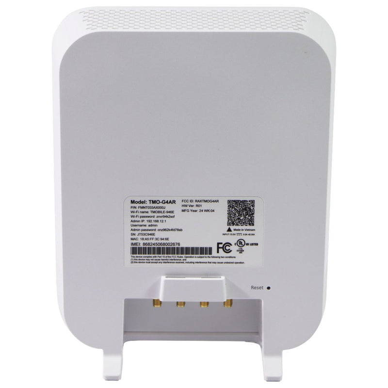 T-Mobile T-Internet 5G Gateway (TMO-G4AR) - White