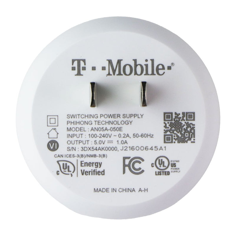 T-Mobile SyncUP Kids Smart Watch Charging Kit with Dock and Wall Charger - White