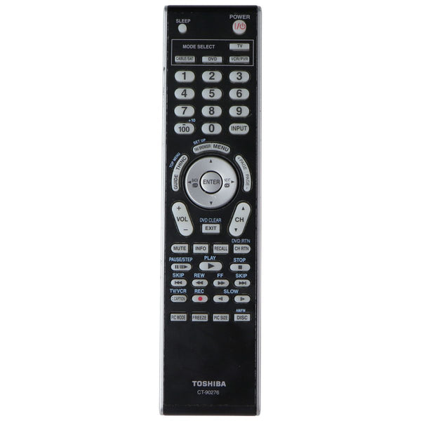 Toshiba TV Remote Control - Black/Silver (CT-90276)