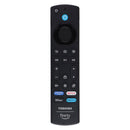 Toshiba FireTV Voice Remote with Prime/Netflix/Disney+/Amazon Keys - Black