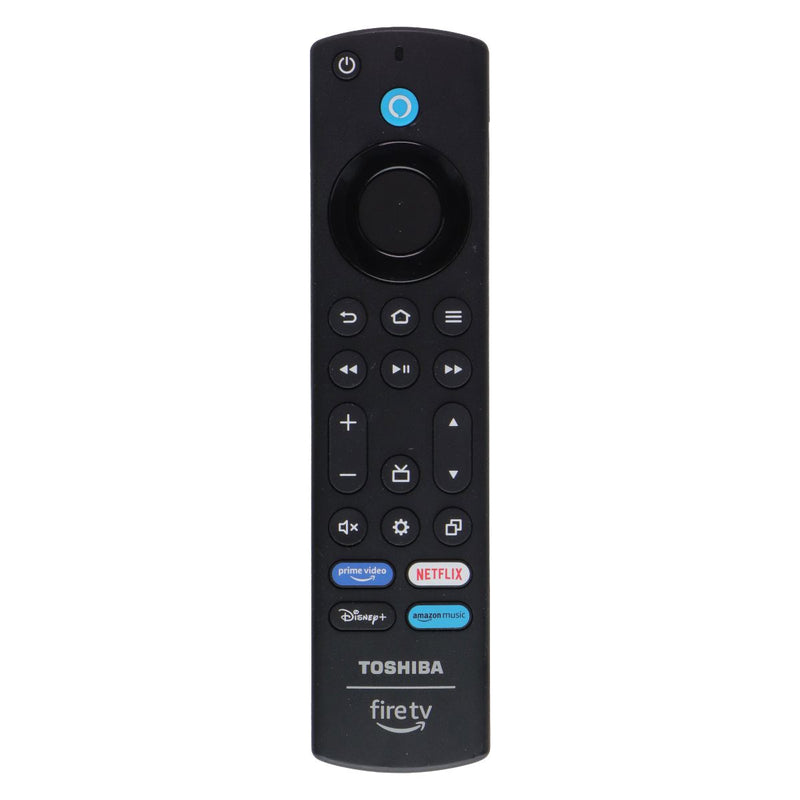 Toshiba FireTV Voice Remote with Prime/Netflix/Disney+/Amazon Keys - Black