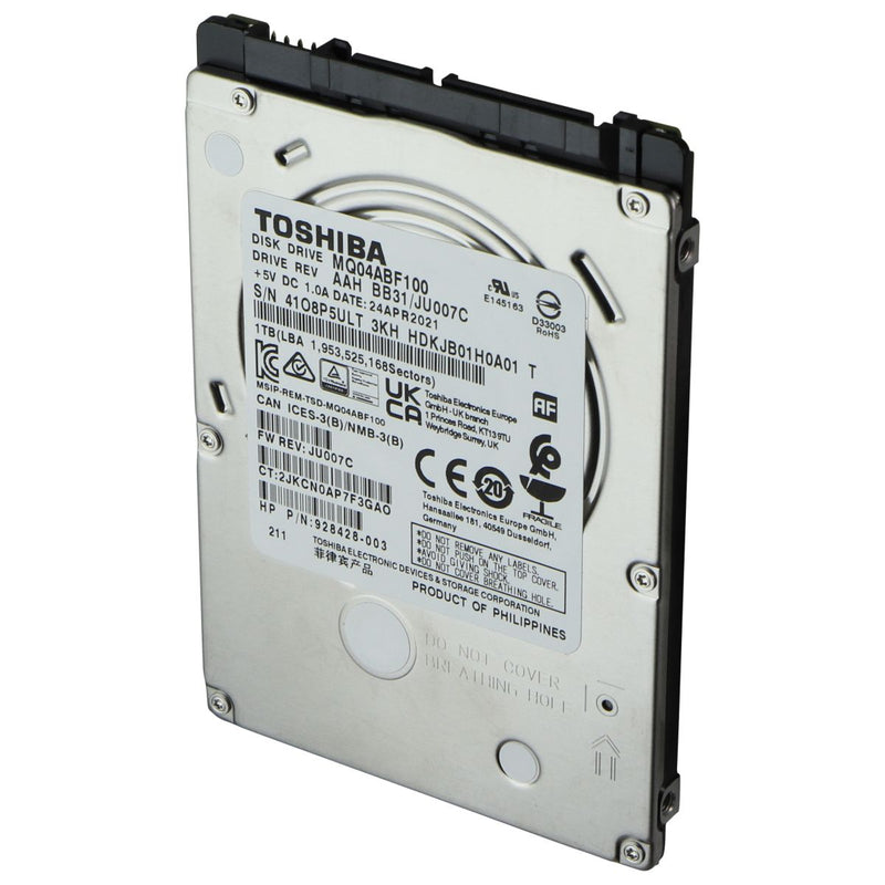 Toshiba Disk Drive (1TB) SATA 6Gb/s Storage (MQ04ABF100)