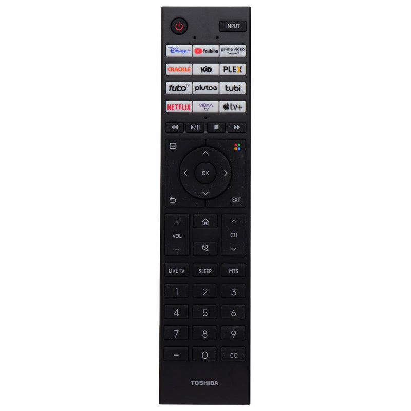 Toshiba Remote Control CT-95079 - Black