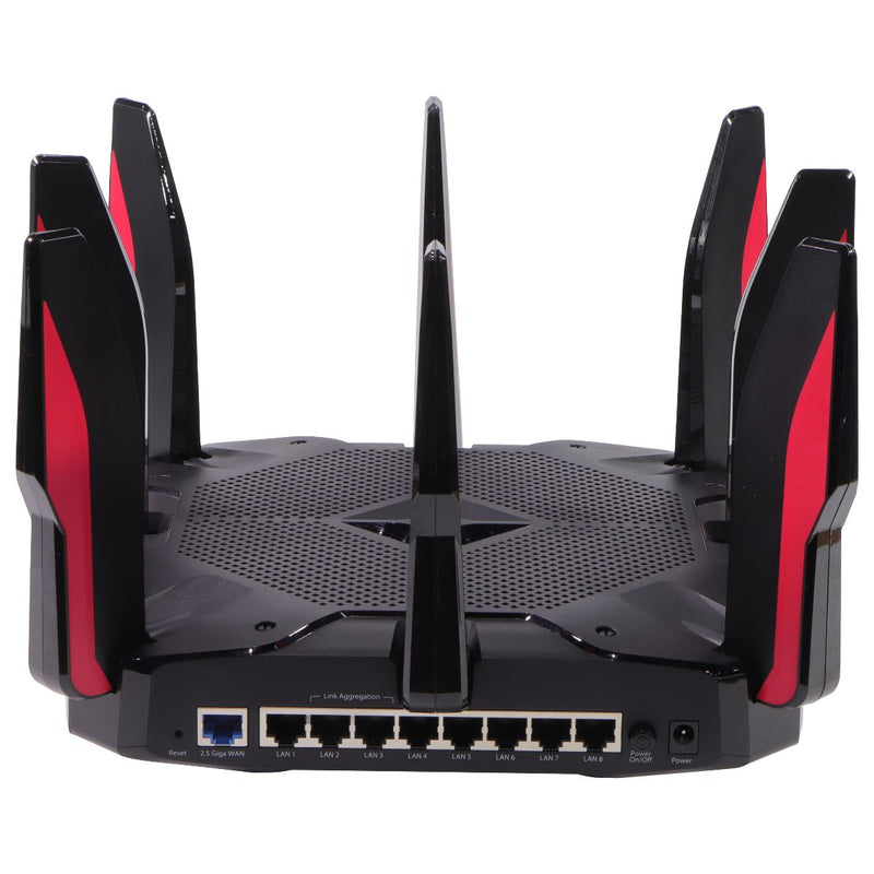 TP-Link (Archer) AX11000 Tri-Band Wi-Fi 6 Router - Black/Red