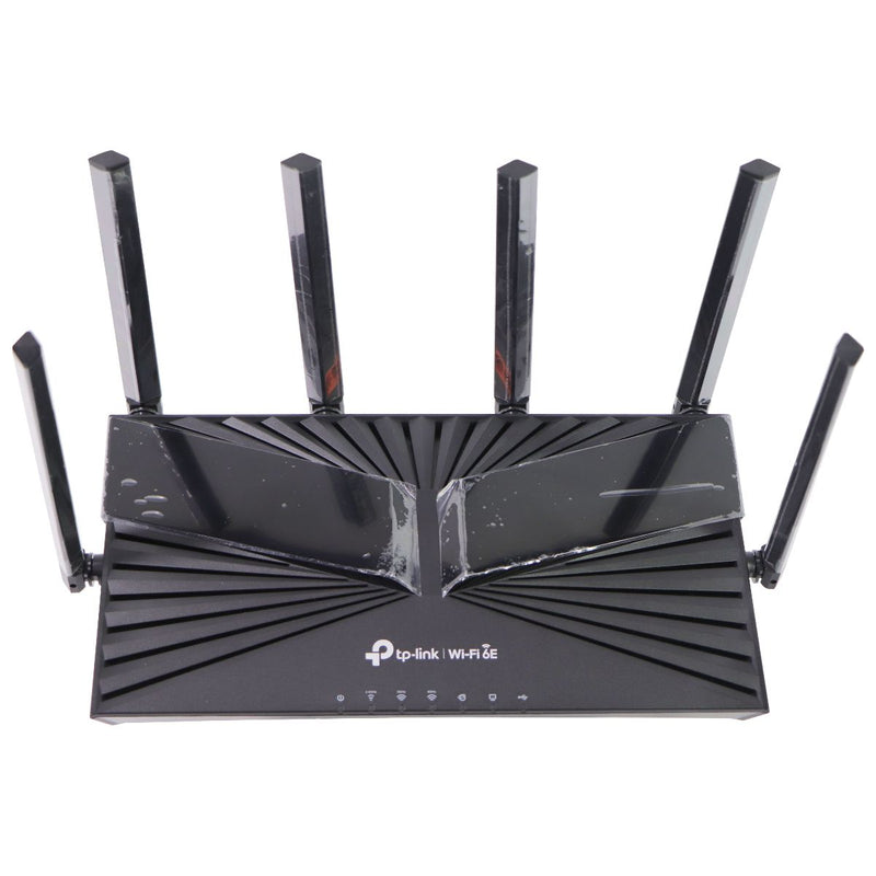 TP-Link (Archer AXE5400) Tri-Band 6-Stream Wi-Fi 6E Router - Black