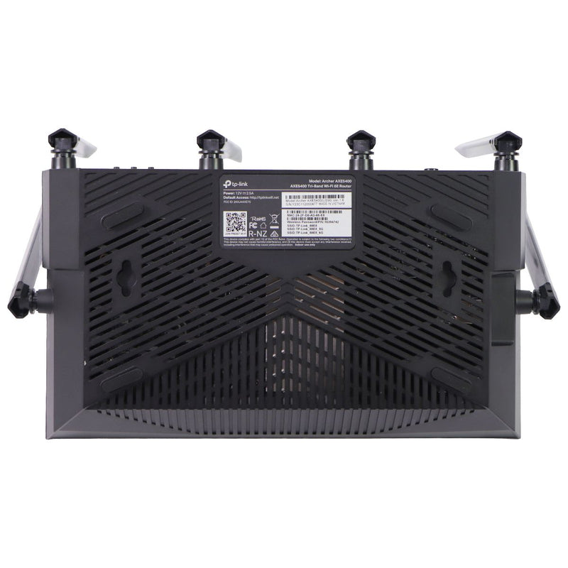 TP-Link (Archer AXE5400) Tri-Band 6-Stream Wi-Fi 6E Router - Black