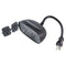 TP-Link Kasa Smart Outdoor Wi-Fi Plug with 2 Sockets (KP400) - Black
