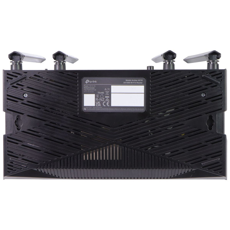 TP-Link AX1500 Next-Gen Wi-Fi 6 Router (Archer AX10) - Black