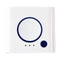 TracFone Universal Wireless Cube Speaker - White/Blue