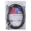 Tripp Lite Cat6 Gigabit Snagless Molded Patch Cable (RJ45 M/M) - Black / 10ft