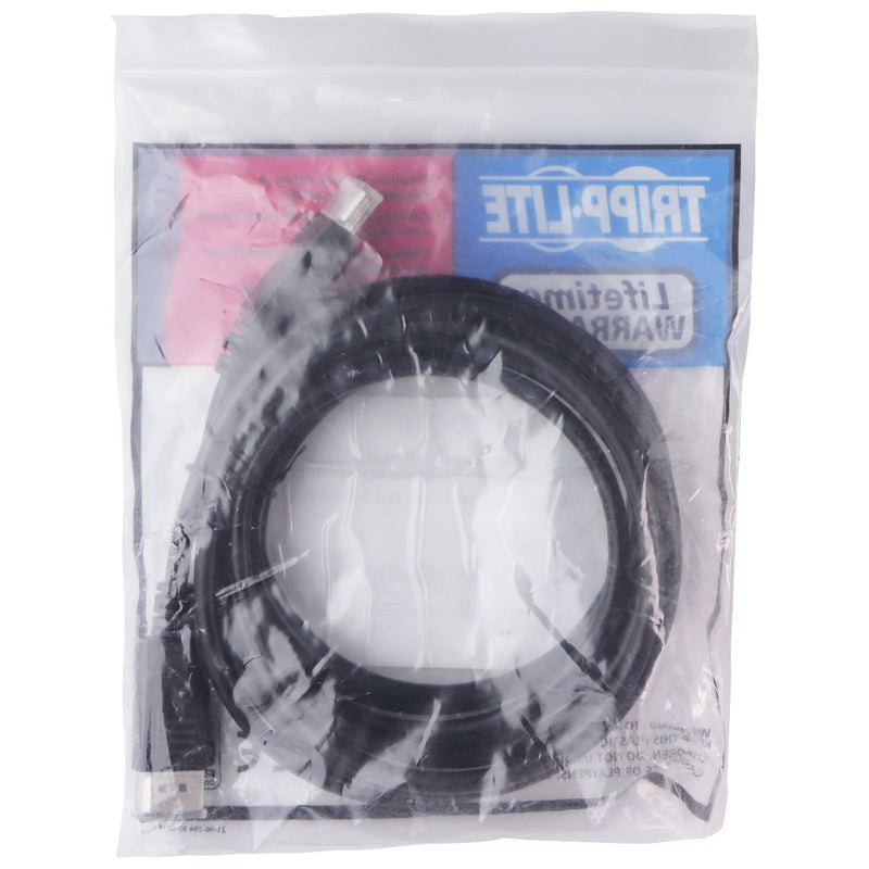 Tripp Lite (10ft/3m) DisplayPort (DP) Cable with Latches - M/M (P580-010)