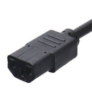 Tripp Lite Power Cord 10A (NEMA 5-15P to IEC-320-C13) - Black / 15ft (P006-015)