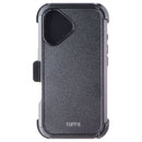 TUFF8 Impact PLUS Case with Holster for MagSafe for Apple iPhone 16 - Black