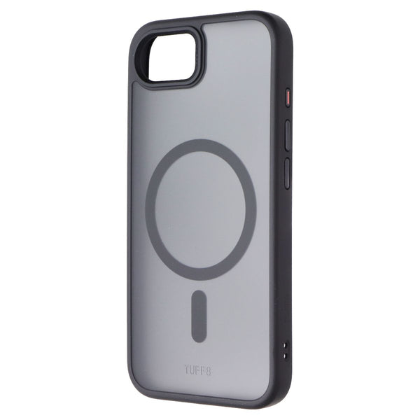 TUFF8 MAG GlideGuard Series Case for MagSafe for Apple iPhone 16e - Smoke Black