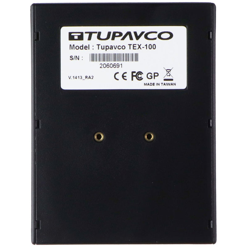 Tupavco TEX-100 Wired LAN Ethernet Extender Kit (2-Pack) - Black
