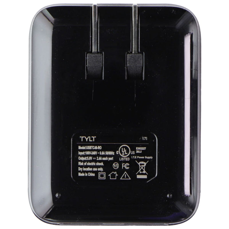 TYLT Travel - Mobile Accessory Kit with Bank/Wall/Car Chargers & USB-C Cable