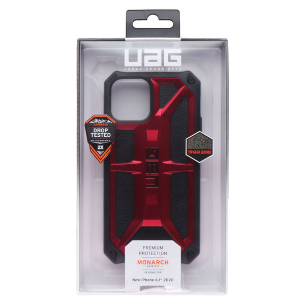 UAG Monarch Series Case for Apple iPhone 12/12 Pro - Crimson